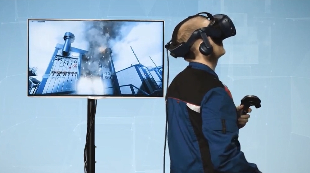 виртуальная реальность VR-тренажер